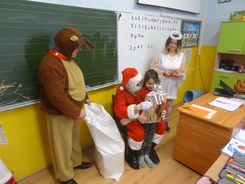 Święty Mikołaj z wizytą w Sieciechowicach