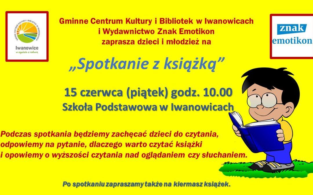 “Spotkanie z książką” w Szkole Podstawowej w Iwanowicach!