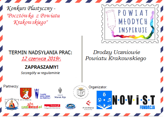 Powiatowy Konkurs Plastyczny – Pocztówka z Powiatu Krakowskiego