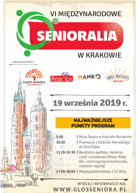 !!! Senioralia – Kraków 2019 !!!