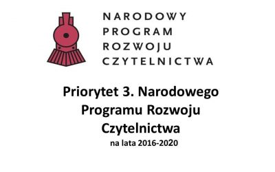 Dotacja na zakup nowości czytelniczych dla Biblioteki w Iwanowicach.