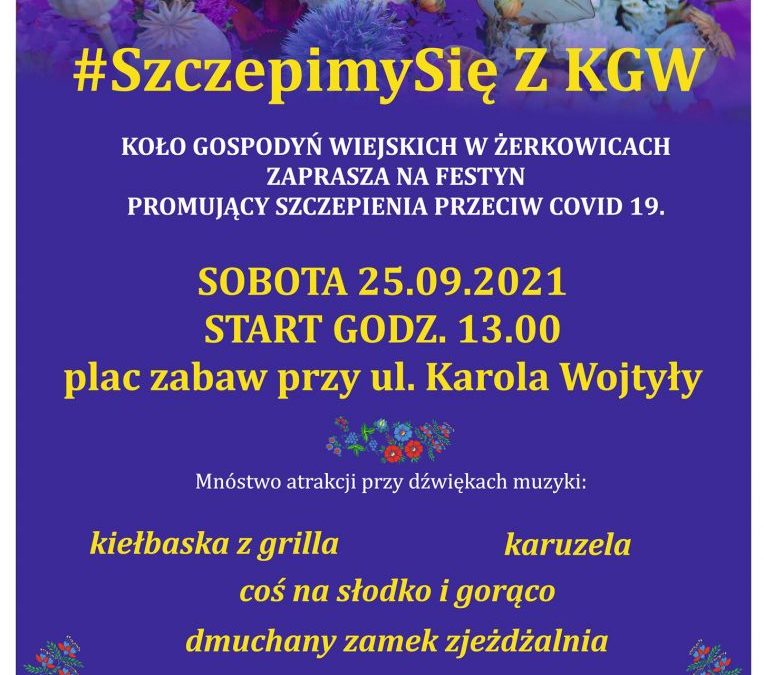 Szczepimy się KGW Żerkowice!