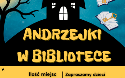 GCKiB zaprasza dzieci na Andrzejki w bibliotece.