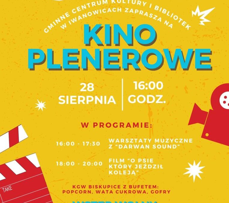 Kino plenerowe w GCKiB – 28.08.2024