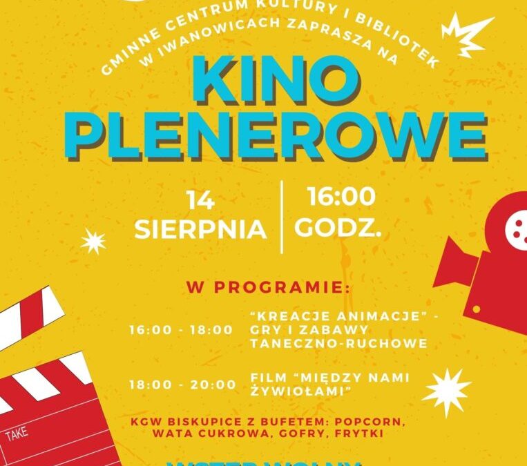 Kino plenerowe w GCKiB – 14.08.2024