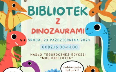 Noc Bibliotek 2024 w Bibliotece w Iwanowicach.