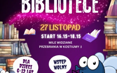 GCKiB zaprasza na Andrzejki w Bibliotece – 27.11.2024 r.