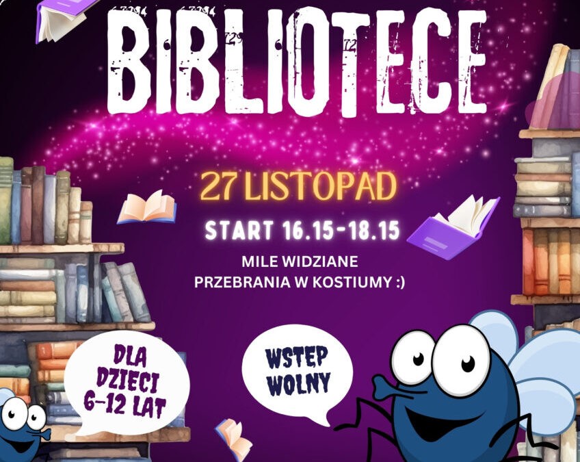 GCKiB zaprasza na Andrzejki w Bibliotece – 27.11.2024 r.