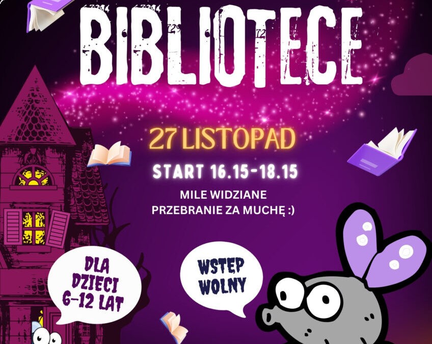 GCKiB zaprasza na Andrzejki w Bibliotece – 27.11.2024 r.