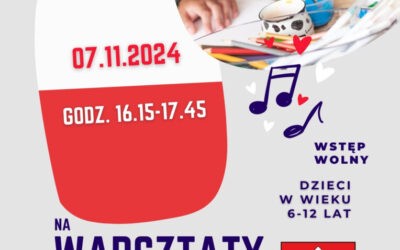 „Pejzaż z herbem Iwanowic” – warsztaty patriotyczne w GCKiB w Iwanowicach.