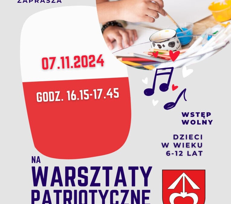 „Pejzaż z herbem Iwanowic” – warsztaty patriotyczne w GCKiB w Iwanowicach.