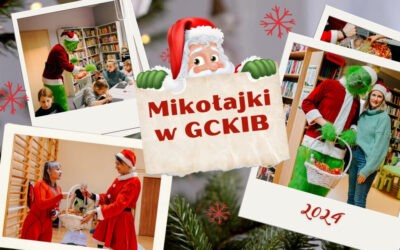 Mikołajki i Grinch z wizytą na zajęciach dodatkowych w GCKiB!