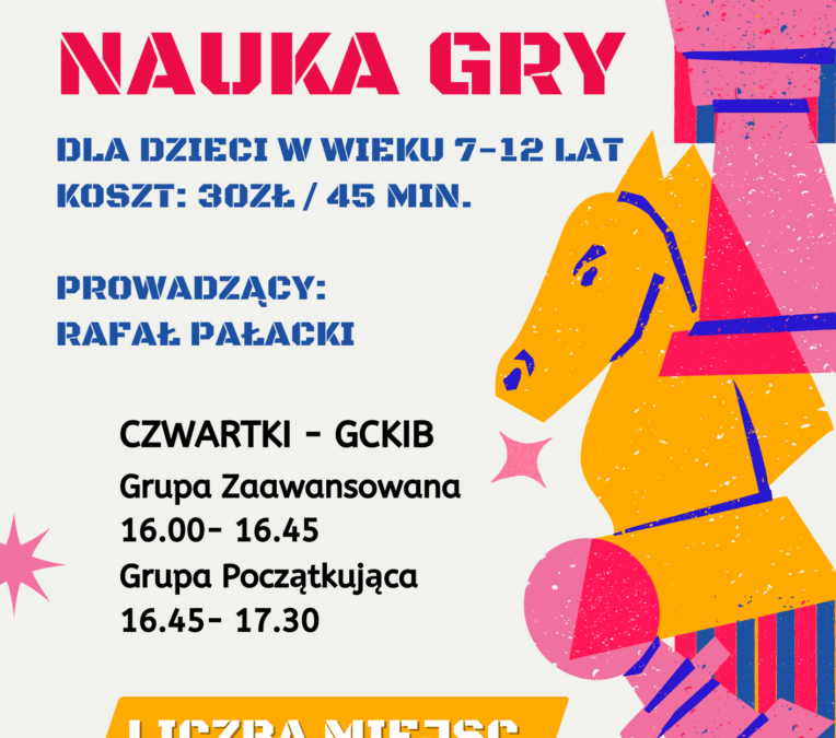 Zajęcia Szachowe z dnia 23.01 oraz 30.01.2025 r. odwołane!