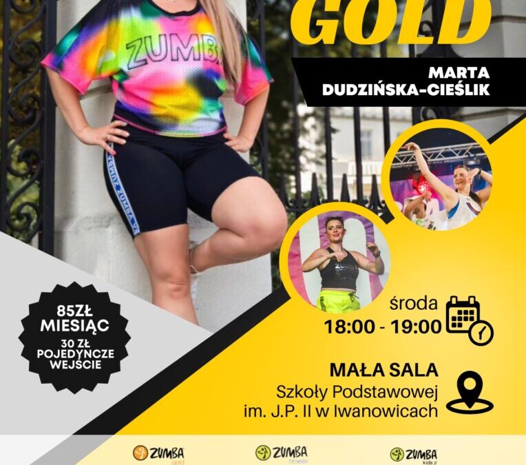 Zapraszamy na dzisiejsze zajęcia Zumby Gold oraz Zumby Fitness!