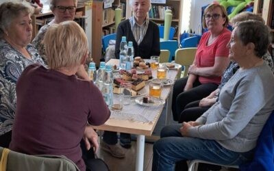 Spotkanie DKK w Filii biblioteki w Sieciechowicach.