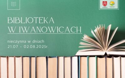 Biblioteka w Iwanowicach nieczynna