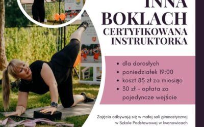 ODWOŁANE ZAJĘCIA JOGI Z DNIA 11.08.2025 R.!