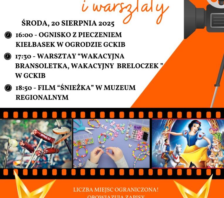 PRZYPOMINAMY I ZAPRASZAMY NA JUTRZEJSZĄ I OSTATNIĄ JUŻ TEGO LATA ODSŁONĘ KINA!