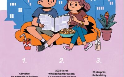 Książkowy niekalendarz na sierpień 2025 r.