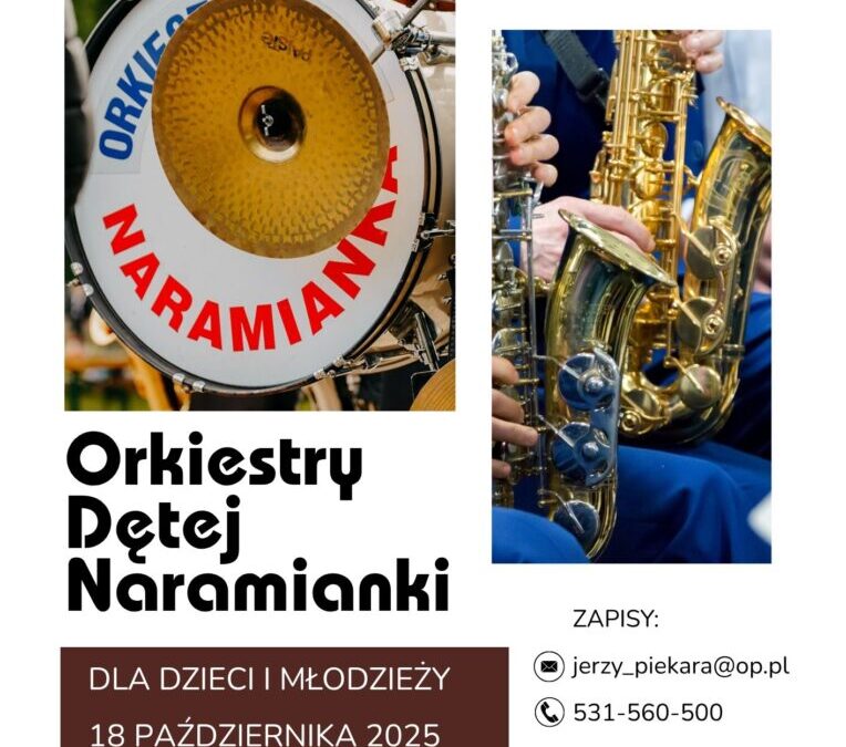 Drugie Warsztaty Muzyczne z Orkiestrą Dętą Naramianką!