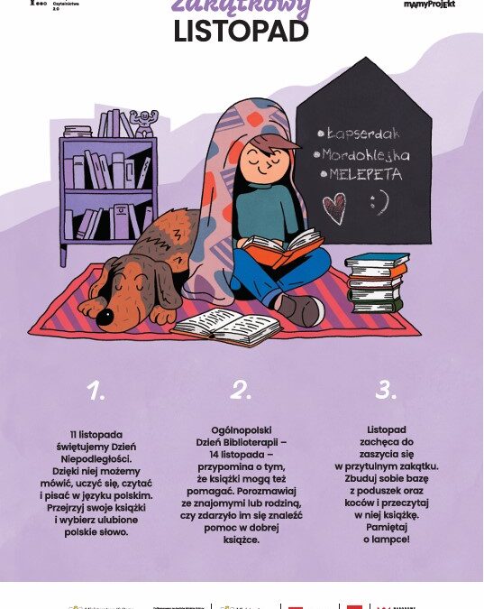 Książkowy niekalendarz na listopad 2025 r.