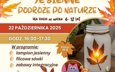 Jesienne warsztaty dla dzieci!