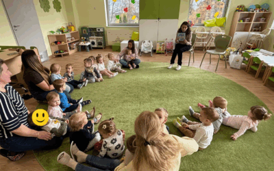 Biblioteczna wizyta w Samorządowym Żłobku „Bajkowa Kraina” w Poskwitowie