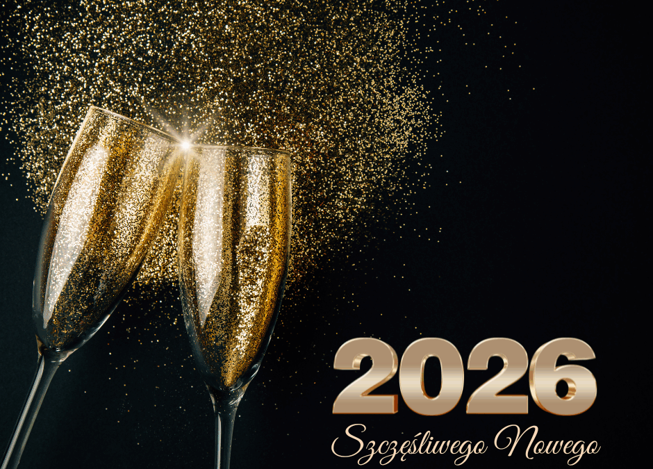Życzenia Noworoczne od zespołu Gminnego Centrum Kultury i Bibliotek w Iwanowicach!
