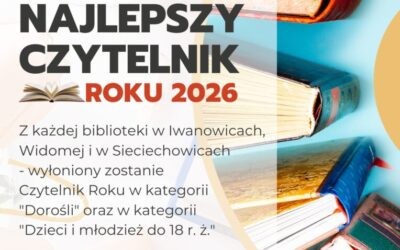 Gminny konkurs czytelniczy „NAJLEPSZY CZYTELNIK 2026 ROKU”
