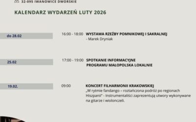 Kalendarz wydarzeń – luty 2026 w Muzeum Regionalnym w Iwanowicach!