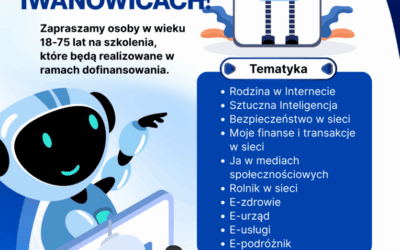 BEZPŁATNE szkolenia cyfrowe w Iwanowicach!