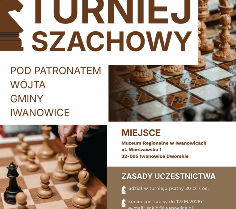 Zapraszamy na emocjonujący Turniej Szachowy!