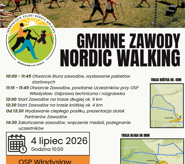 GMINNE ZAWODY NORDIC WALKING 2026