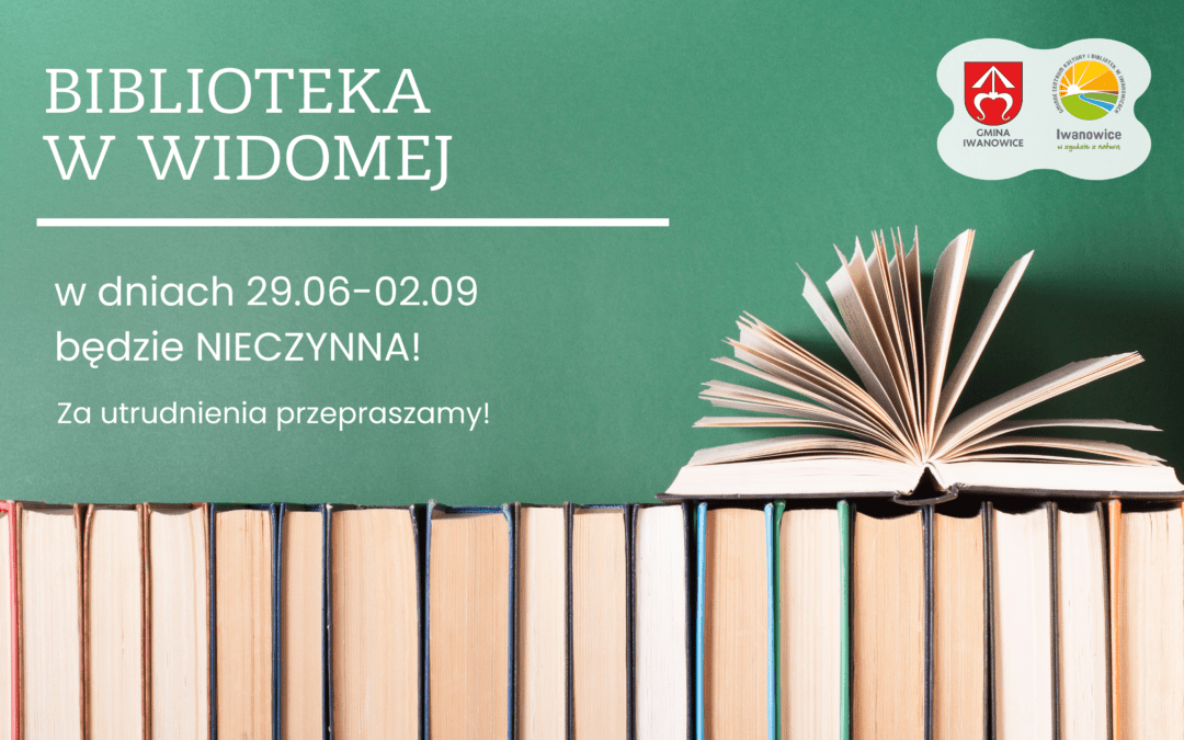 Biblioteka w Widomej nieczynna