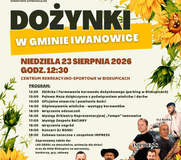 Dożynki w Gminie Iwanowice